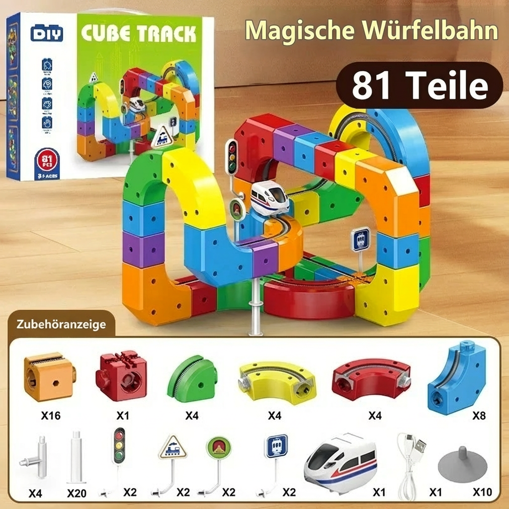Magische Blokken Spoorbaan Spielzeug für Kinder