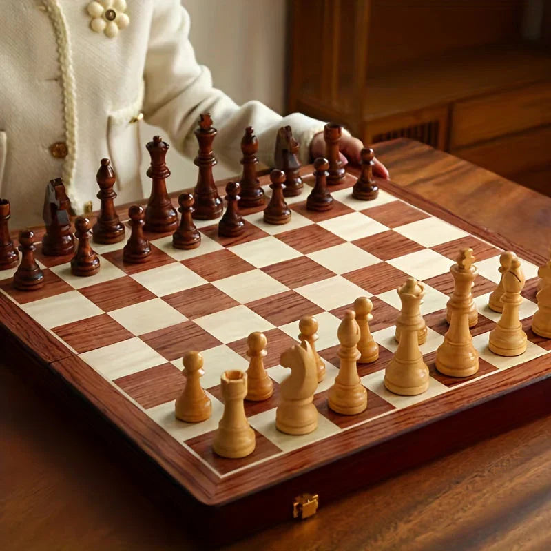 Stratego - Holz Schachspiel - Perfekt für Wettbewerbs Spiele