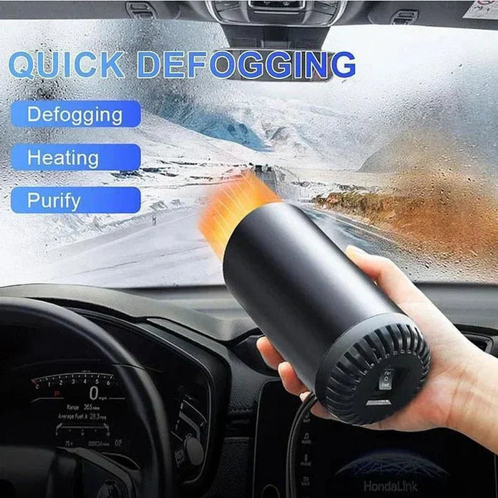 CupHeat 12V Auto Heizung & Enteiser – Kompakter 360° Heizlüfter