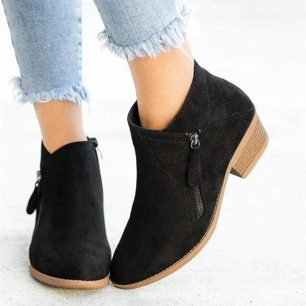 Sandsberg | Orthopädische Damen-Lederstiefeletten | Komfort & Stütze