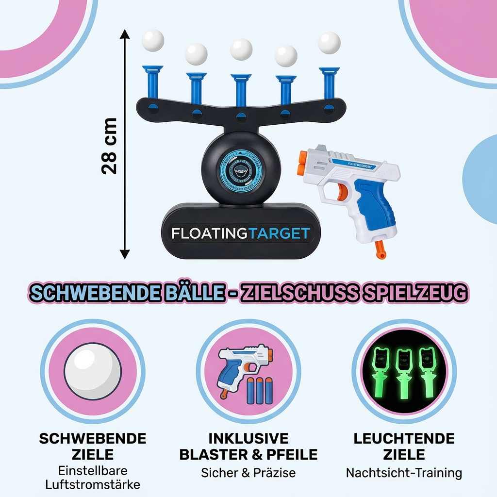 Schwebende Bälle Zielschuss Spielzeug für Kinder