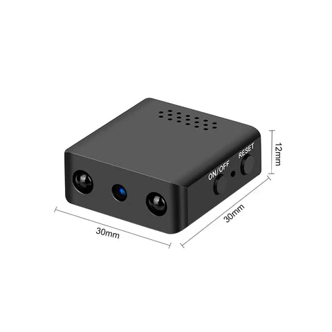 Mini 1080P HD Überwachungskamera mit eingebautem Mikrofon und Nachtsicht