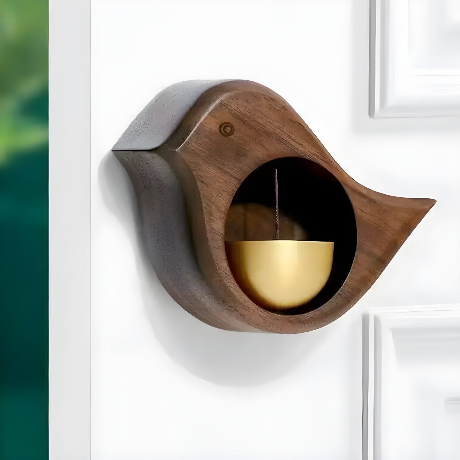 ZenChime | Elegante Holz-Glocke für die Tür