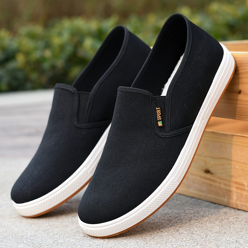 Herren Sneakers FlexStep – Atmungsaktive Slip-On Loafers mit Elastischem Band
