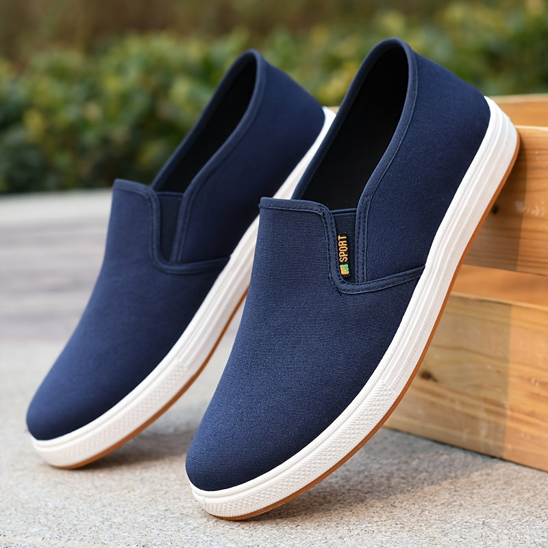 Herren Sneakers FlexStep – Atmungsaktive Slip-On Loafers mit Elastischem Band