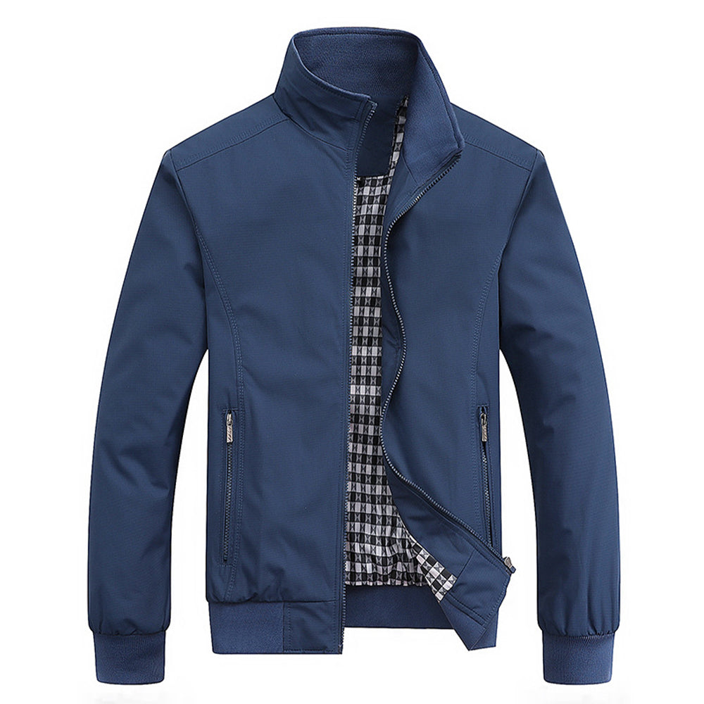 Herren Retro Winterjacke – Winddichte, Wasserabweisende Jacke mit Bequemer Passform