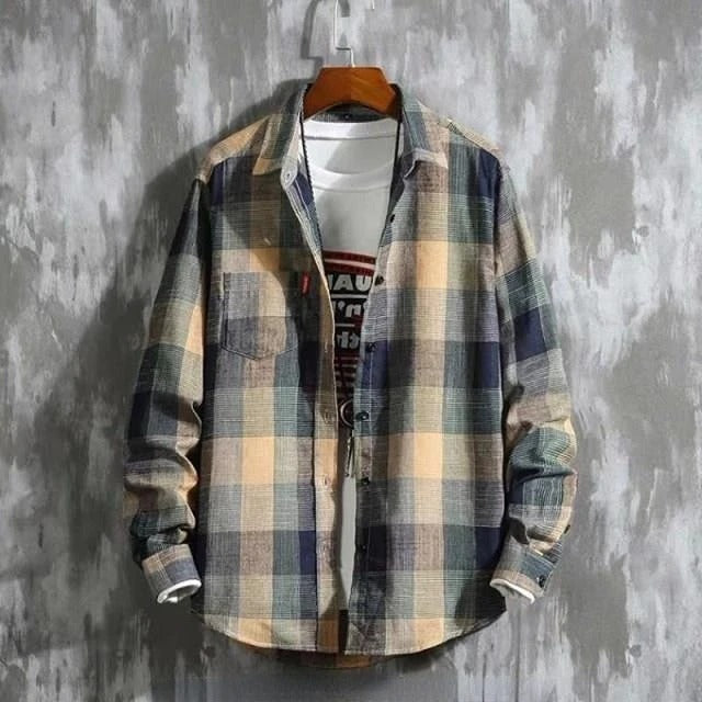 Schlank kariertes Hemd für Herren mit elegantem Design und lässigem Stil | Bent