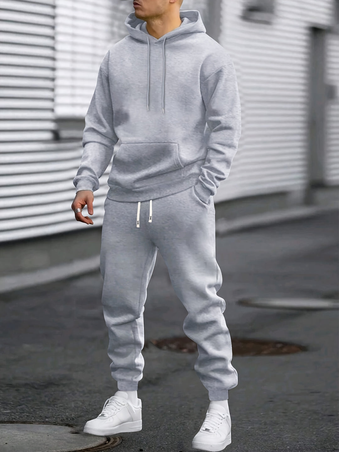 Herren Sportset | Hoodie & Jogginghose | Bequem & Atmungsaktiv | Frühling & Herbst