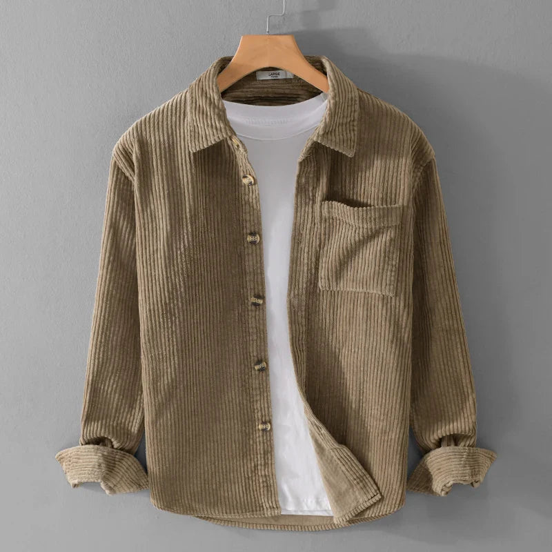 Herren Corduroy Hemd | Retro & Trendy | Dick & Bequem