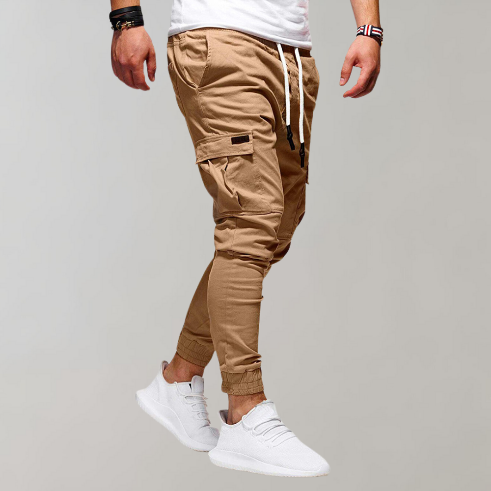 Herren Cargo Hose | Elastischer Bund | Bequeme Arbeitskleidung