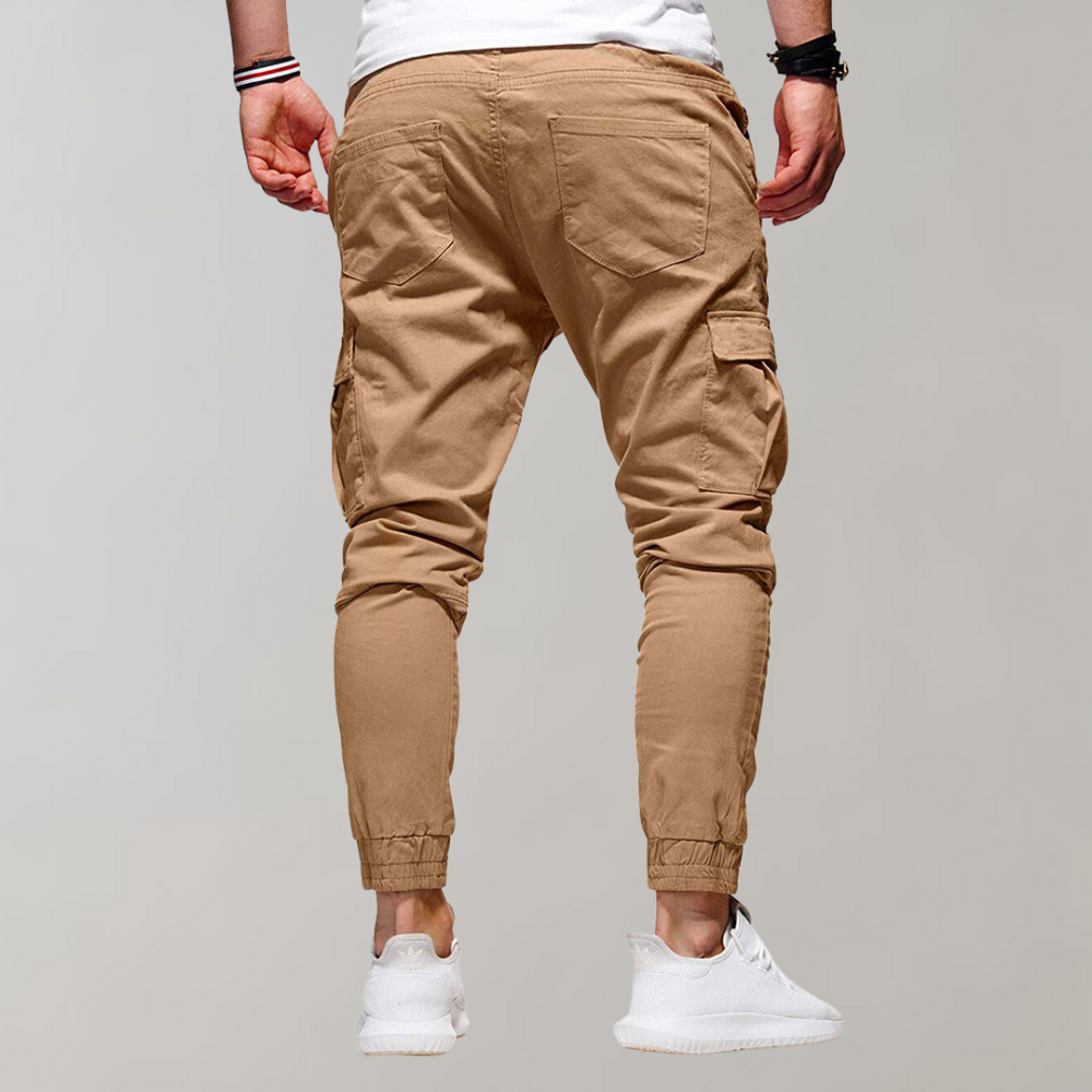 Herren Cargo Hose | Elastischer Bund | Bequeme Arbeitskleidung