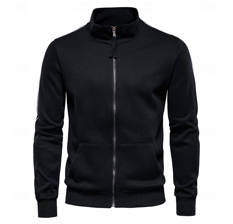 Herren Winterjacke ArcticLine – Leichte Jacke mit Reißverschluss und Stehkragen