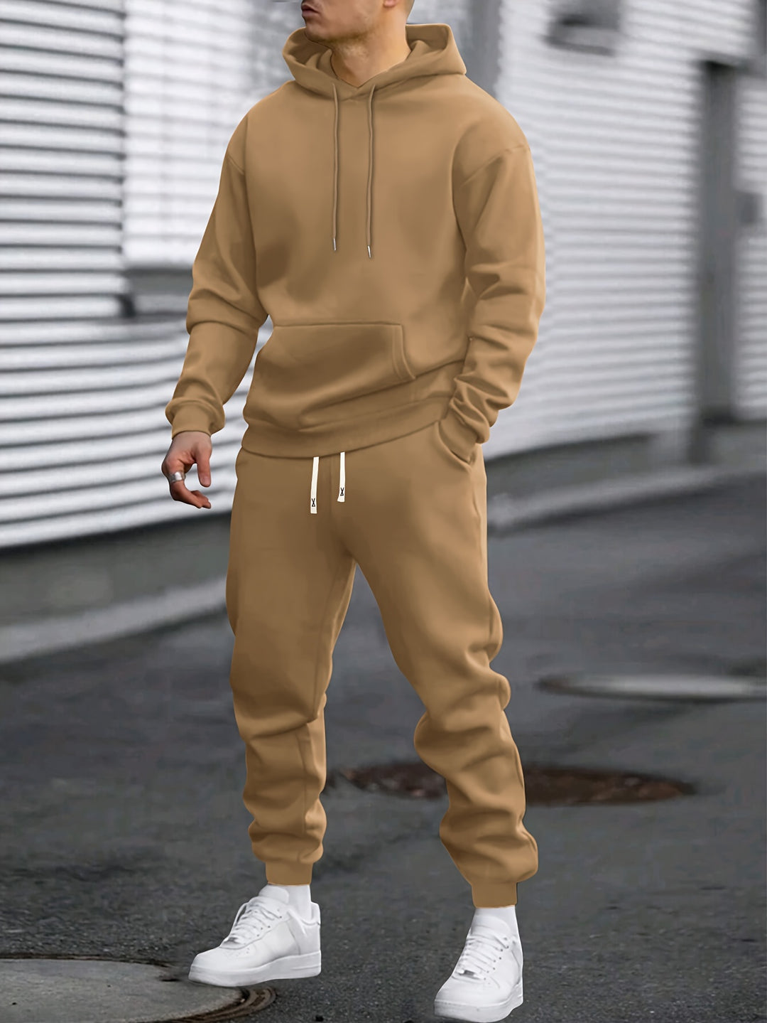 Herren Sportset | Hoodie & Jogginghose | Bequem & Atmungsaktiv | Frühling & Herbst