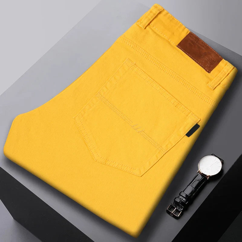Herren Komfort Denim Jeans aus hochwertigem Material und in fünf Farben