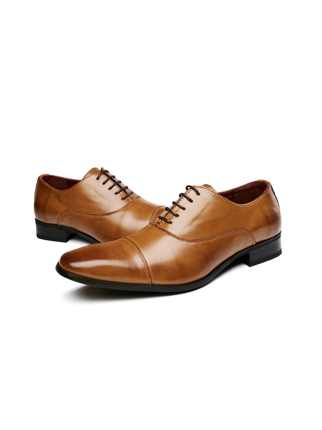 Herren Schnürschuhe | Echtes Leder | Polierte Verarbeitung & Klassisches Design | Formal & Komfortabel