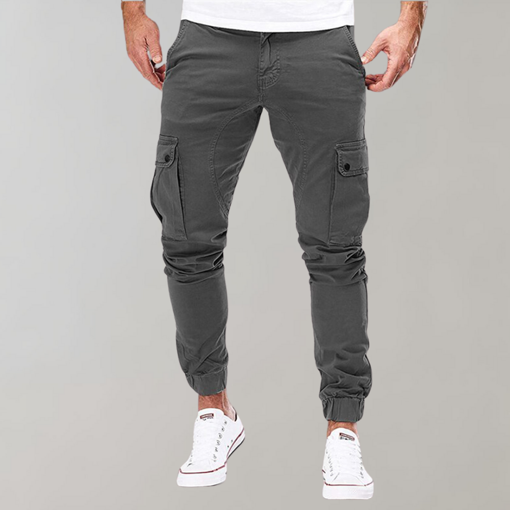 Herren Cargo Hose | Elastischer Bund | Bequeme Arbeitskleidung