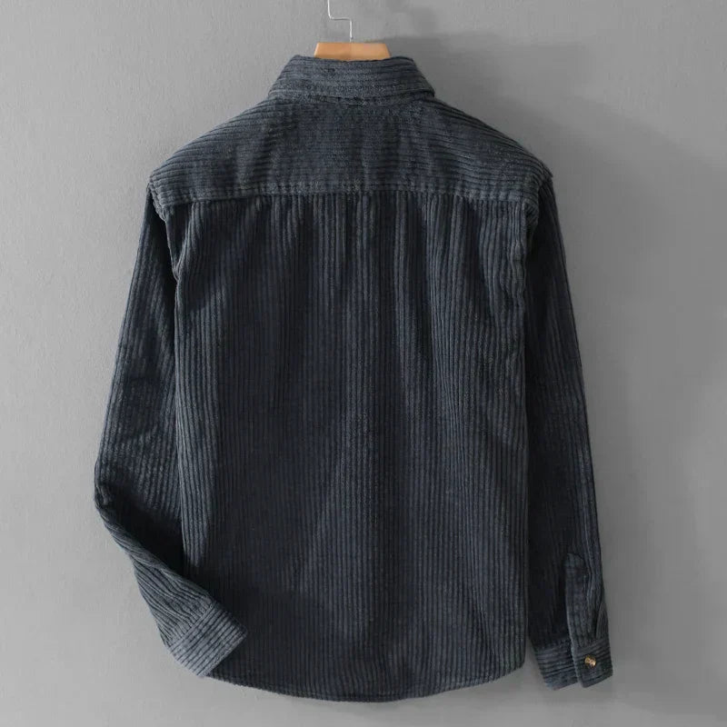Herren Corduroy Hemd | Retro & Trendy | Dick & Bequem