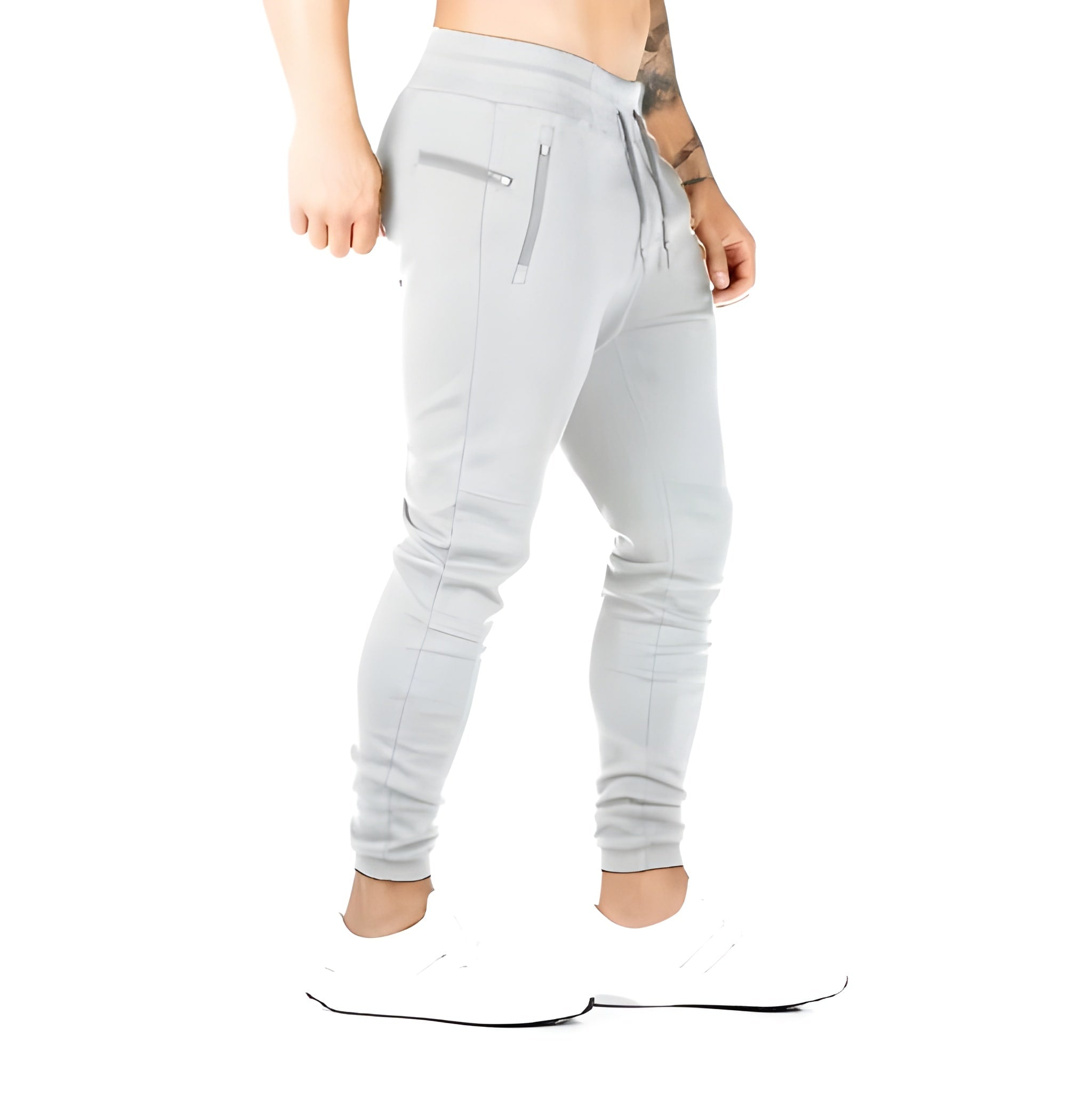Herren Jogginghose AirFlex – Leichte Sporthose mit Reißverschlusstaschen