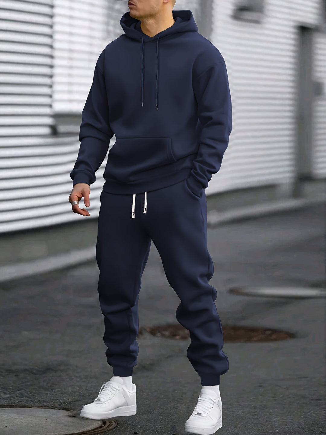 Herren Sportset | Hoodie & Jogginghose | Bequem & Atmungsaktiv | Frühling & Herbst