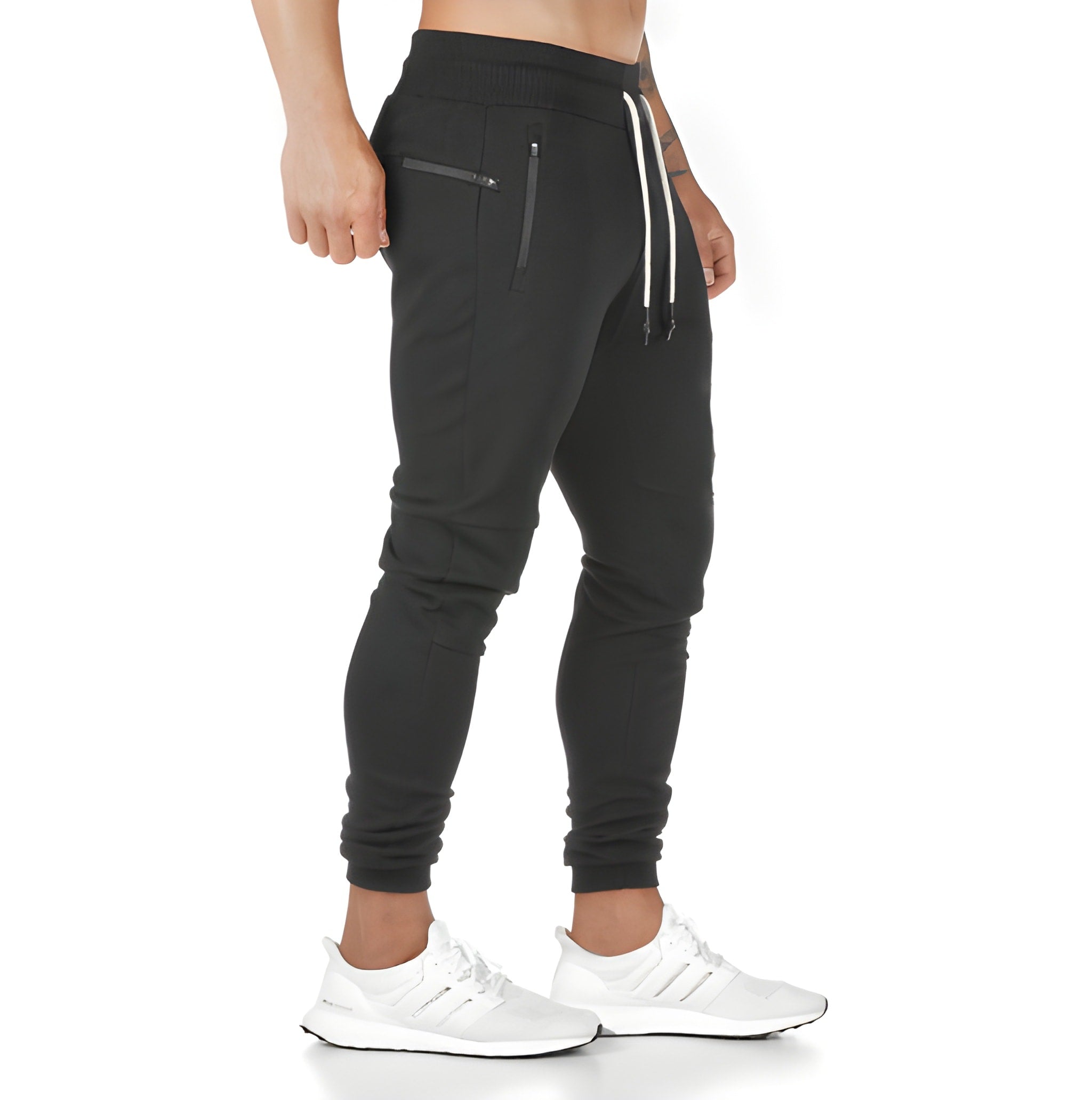 Herren Jogginghose AirFlex – Leichte Sporthose mit Reißverschlusstaschen