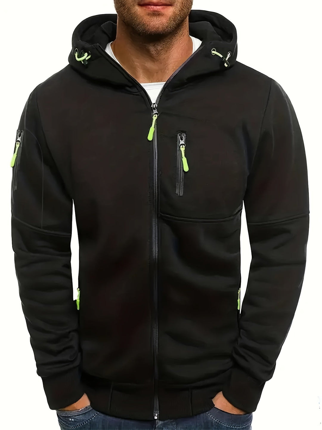 Moderner lässiger Hoodie für Herren mit ultimativer Wärme und vielseitigem Stil | Maik