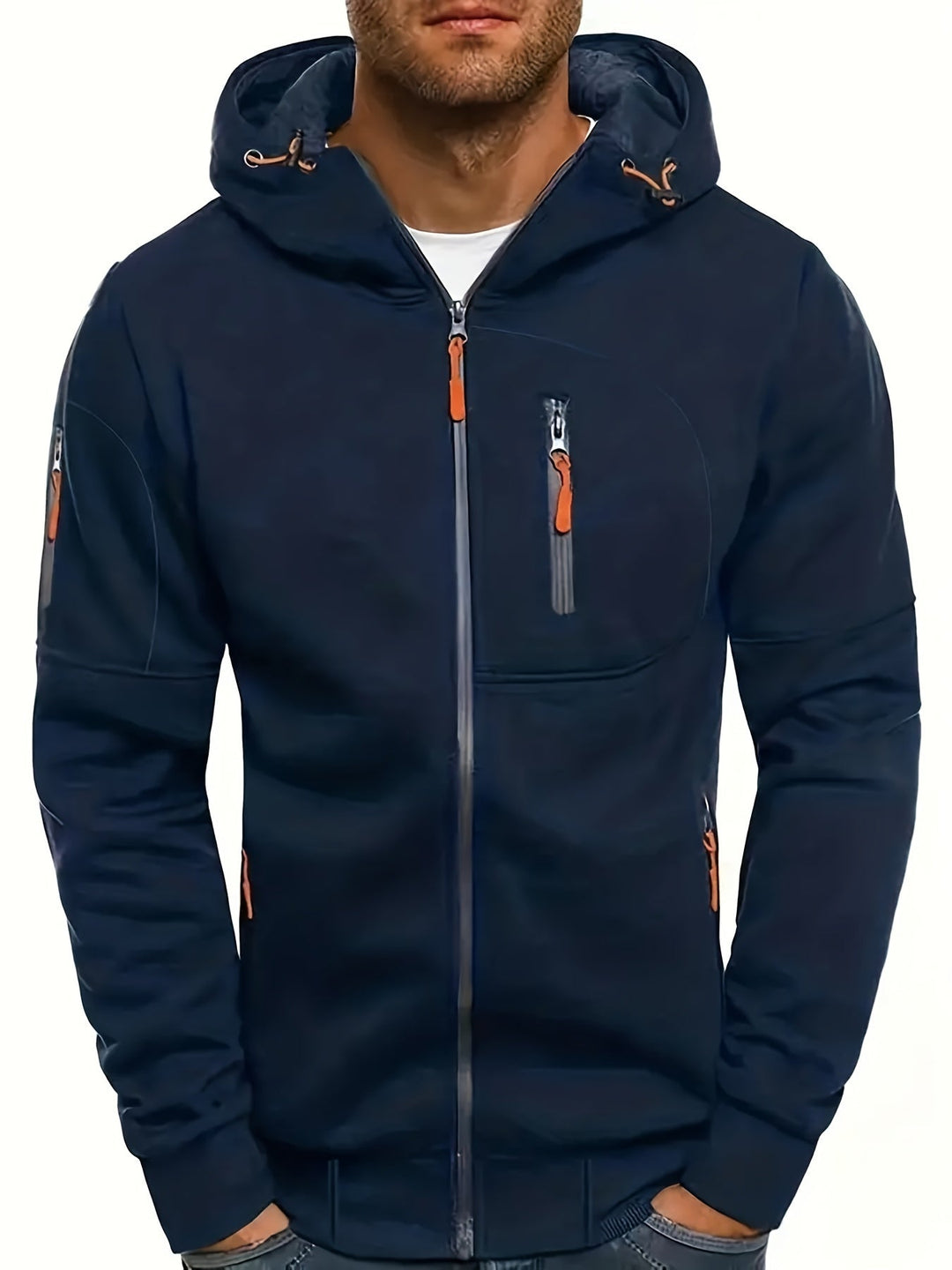 Moderner lässiger Hoodie für Herren mit ultimativer Wärme und vielseitigem Stil | Maik