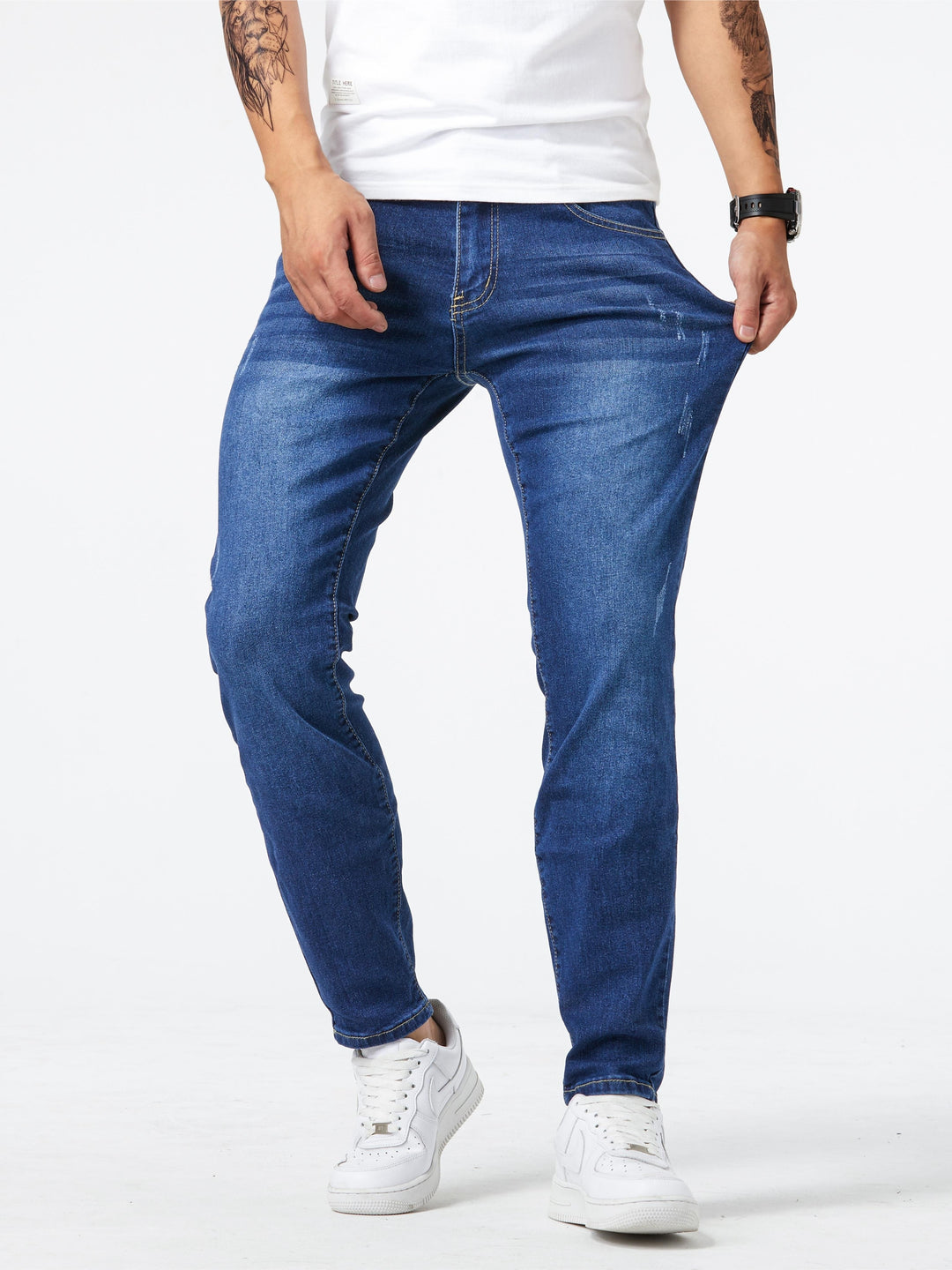 Herren Jeans | Slim Fit Stretch | Lässig & Bequem | Ganzjährig