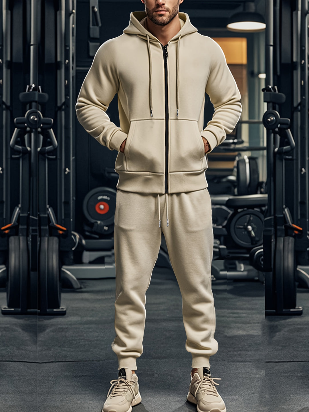 Herren Sportset | Hoodie & Jogginghose | Bequem & Lässig | Für Sport & Freizeit