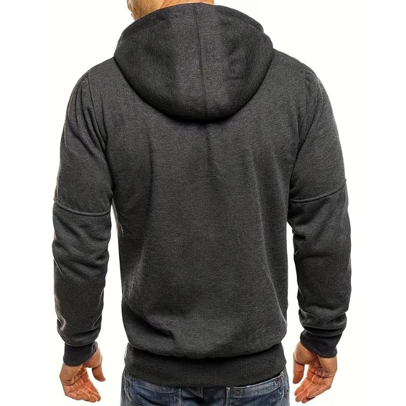 Moderner lässiger Hoodie für Herren mit ultimativer Wärme und vielseitigem Stil | Maik