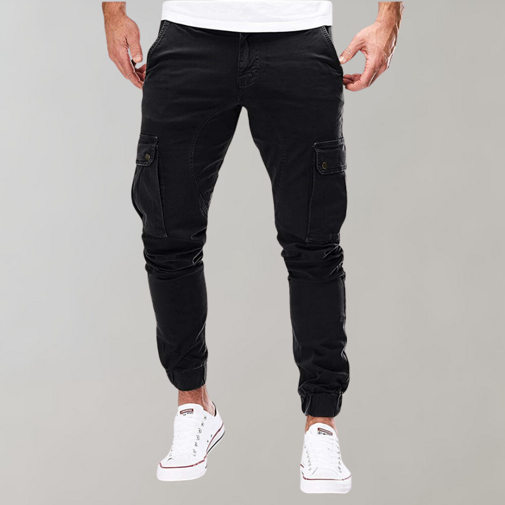 Herren Cargo Hose | Elastischer Bund | Bequeme Arbeitskleidung