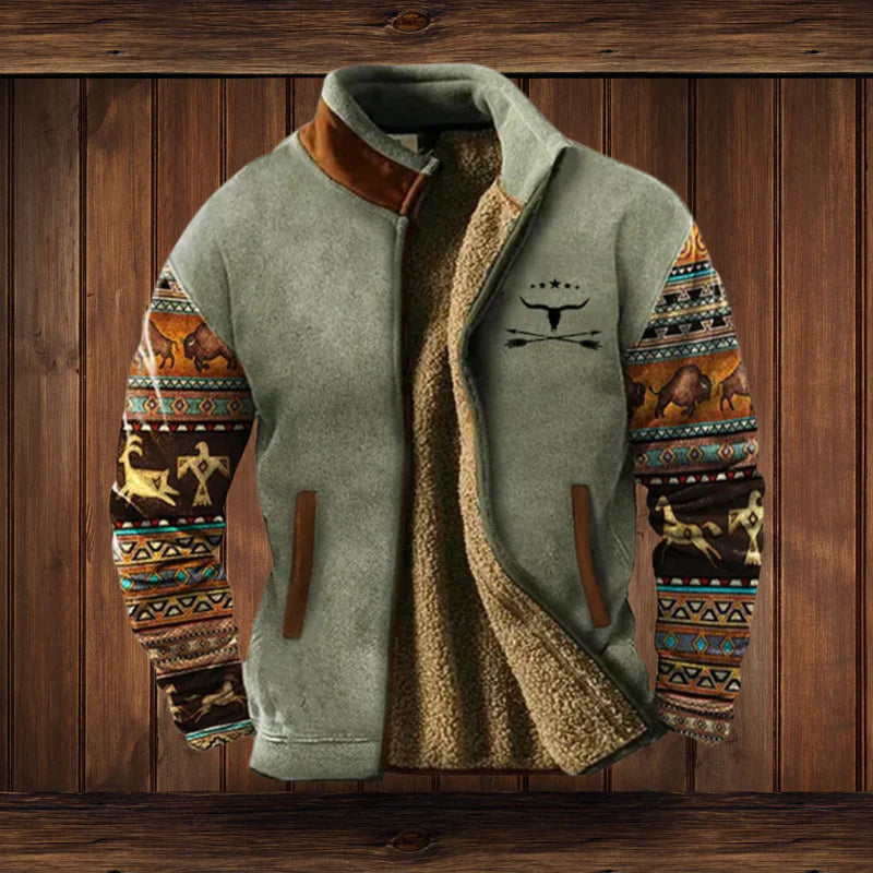Winterjacke Herren | Warm & Nachhaltig | Vintage Design | Outdoor Stil
