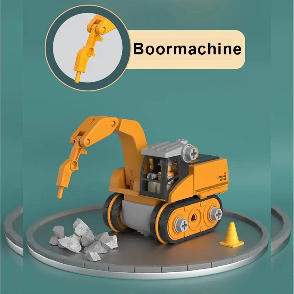 Bagger Abenteuer | Bildungsbau Spielzeug für junge Ingenieure