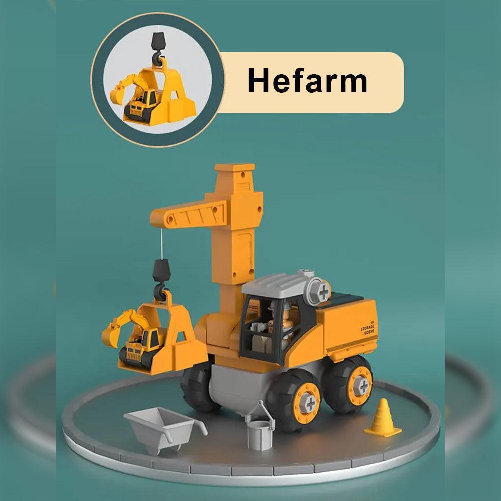 Bagger Abenteuer | Bildungsbau Spielzeug für junge Ingenieure