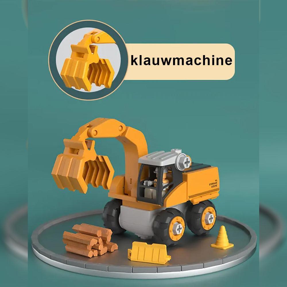 Bagger Abenteuer | Bildungsbau Spielzeug für junge Ingenieure