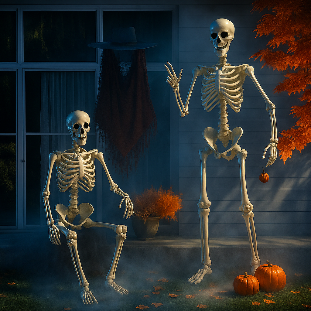 Halloween Außen Skelett Dekoration