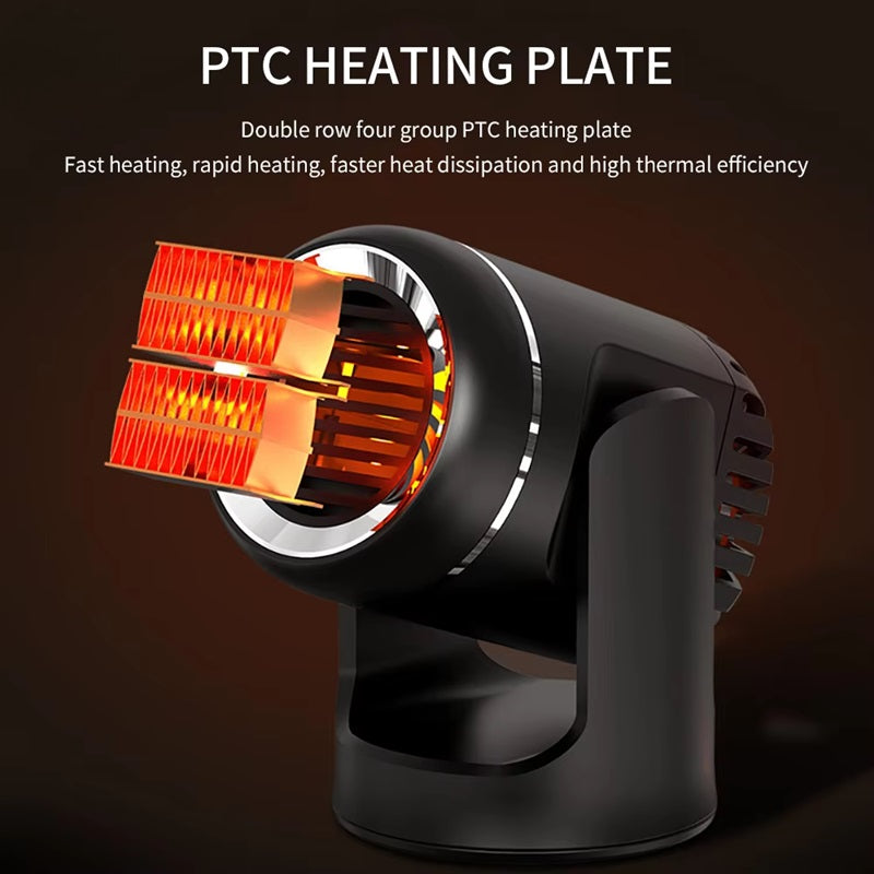 12V Autoheizung – Tragbare Autoheizung mit 360° Rotation & Sicherheit