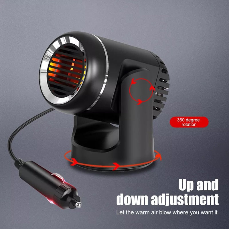 12V Autoheizung – Tragbare Autoheizung mit 360° Rotation & Sicherheit