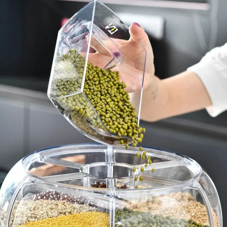 KüchenPro 360° Getreide-Dispenser | Organisiert Ihre Küche und spart Platz