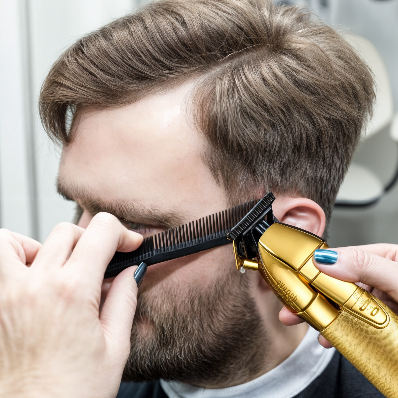 Professioneller Haarschneider