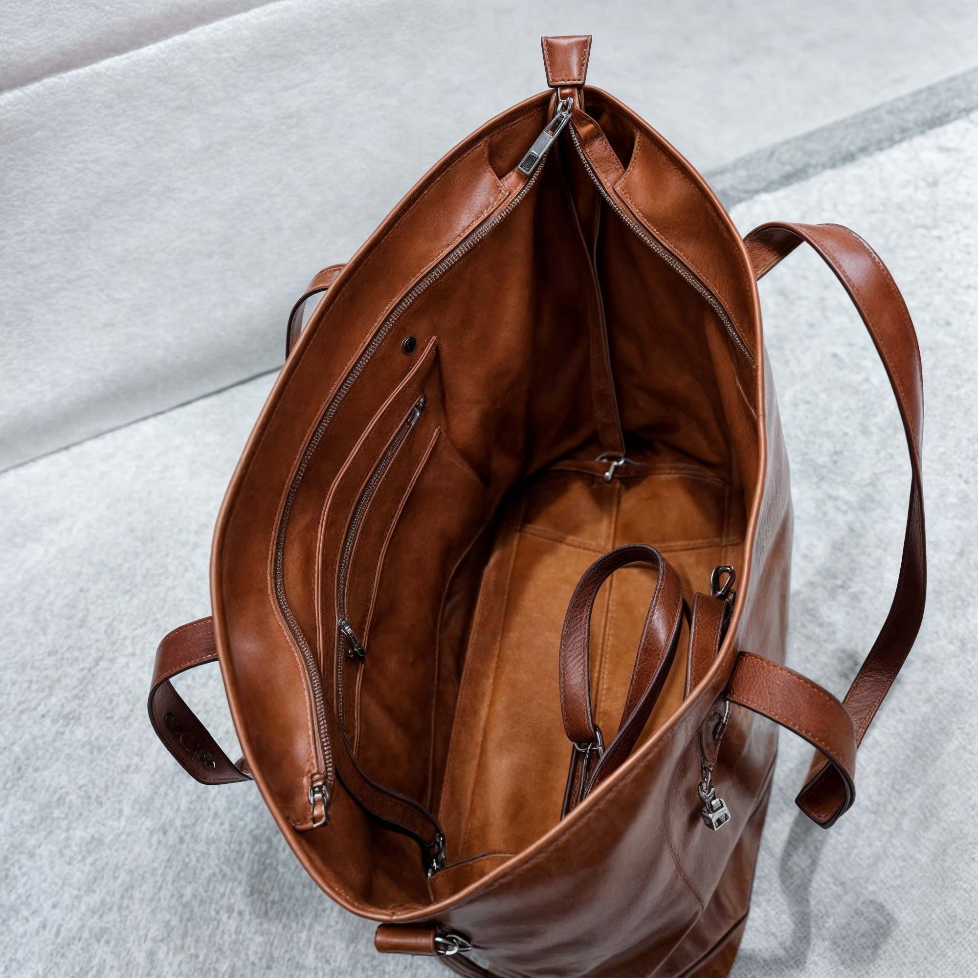 Vintage Kunstleder Tasche