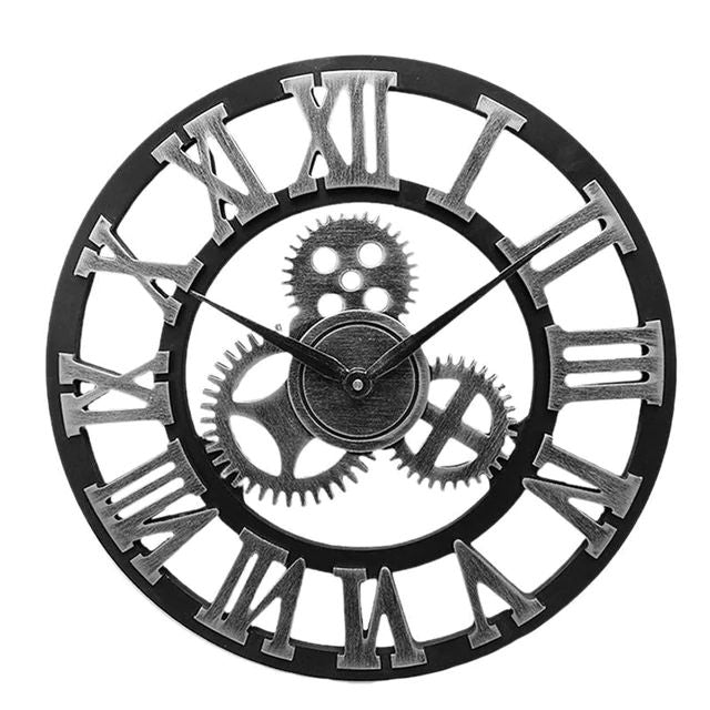 Frendorf | Industrielle Wanduhr | Vintage Mechanisches Design