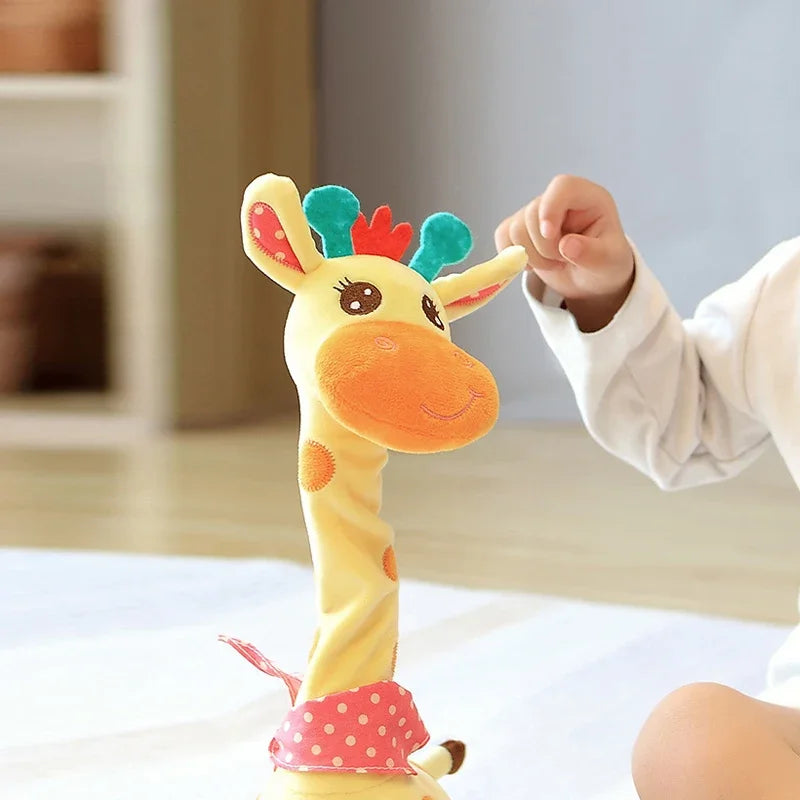 Giraffe Groove Plüschspielzeug | Weicher und kuscheliger Begleiter für endlosen Spielspaß