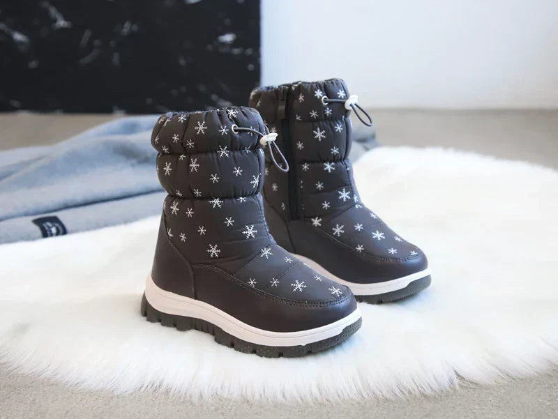 Wasserdichte warme Schneestiefel für Mädchen und Frauen