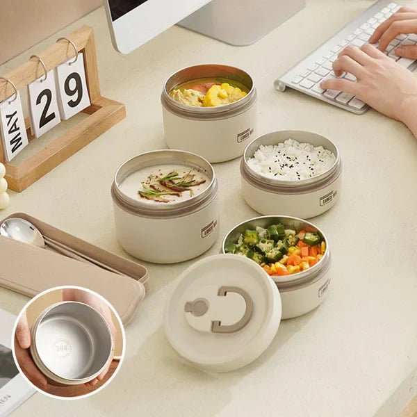 EcoLunch - Isolierte Lunchbox für frische Mahlzeiten unterwegs