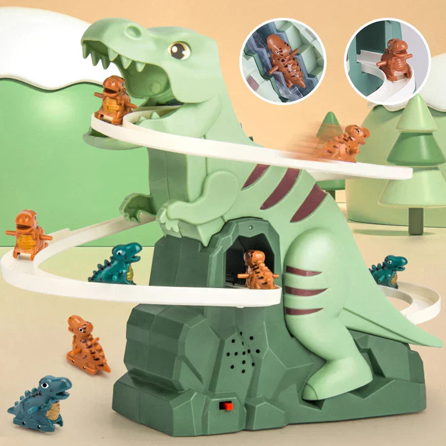 DinoSplash Rutsche Set | Abenteuerliche Rutsche für endlosen Spielspaß