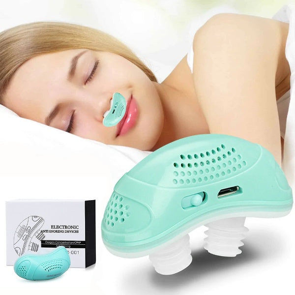 Mikro-CPAP-Schlafapnoe-Gerät für Reisen & Anti-Schnarchen - CPAP-Alternative