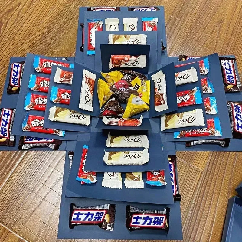 Überraschungs-Explosion Geschenkbox-Kit