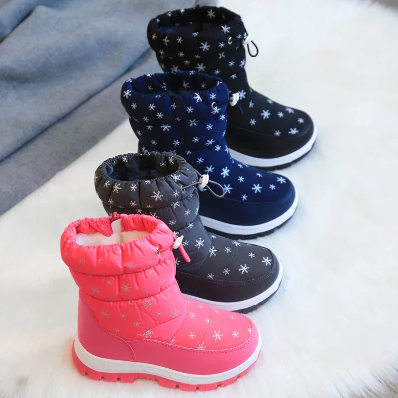 Wasserdichte warme Schneestiefel für Mädchen und Frauen