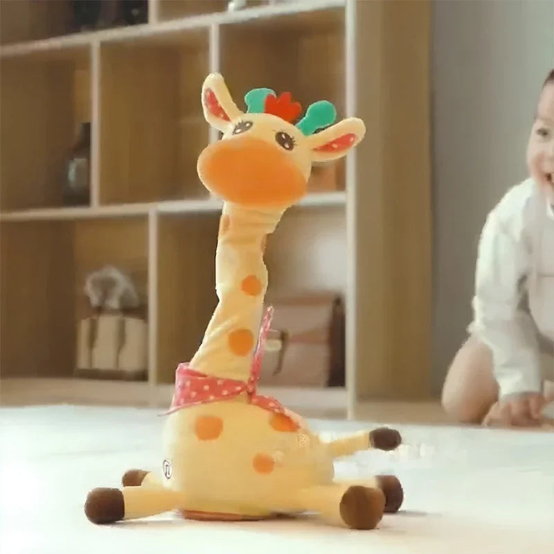 Giraffe Groove Plüschspielzeug | Weicher und kuscheliger Begleiter für endlosen Spielspaß