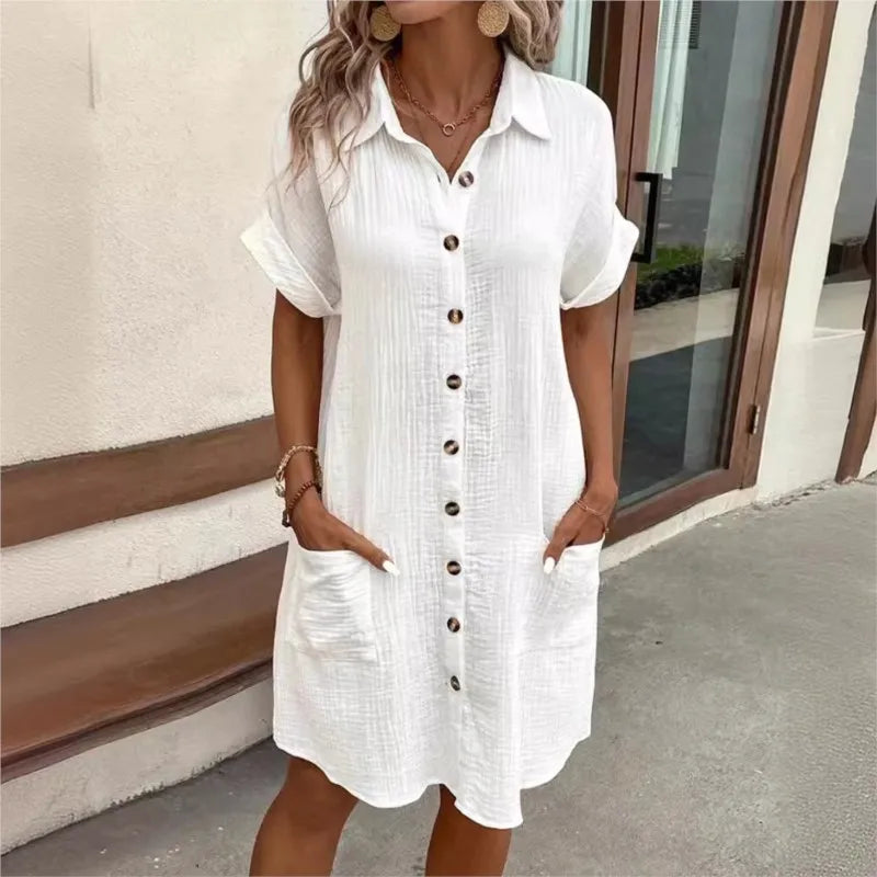 Carlijn™ Sommerkleid mit Kragen
